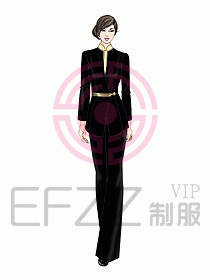 中餐服務(wù)員制服881