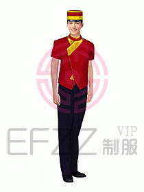 門(mén)童服裝設(shè)計(jì)圖358