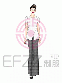 水療會(huì)所服務(wù)員制服227