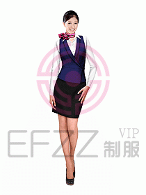 女職業(yè)裝馬夾設(shè)計圖178