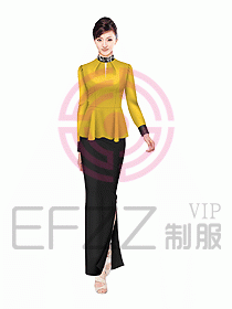 酒店西餐咨客制服設(shè)計(jì)圖260