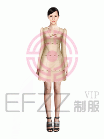 珠寶營業(yè)員制服設(shè)計圖889