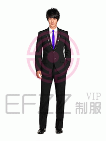 酒店部門經(jīng)理西服設(shè)計(jì)圖215