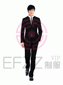 酒店部門經(jīng)理西服設計圖224