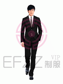 酒店部門經理西服設計圖228