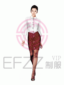 西餐服務員制服設計圖655