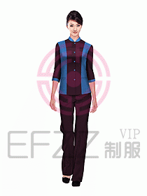 酒店清潔員制服圖098