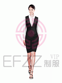 女職業裝馬夾設計圖194