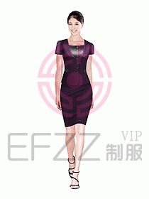女職業(yè)裝夏裝設計圖343