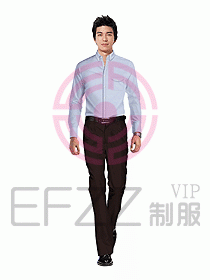 男職業(yè)裝長袖襯衫設(shè)計圖164