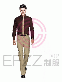 男職業(yè)裝長(zhǎng)袖襯衫設(shè)計(jì)圖175