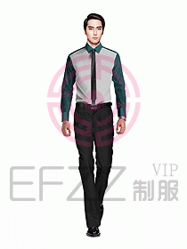 男職業(yè)裝長袖襯衫設(shè)計圖209