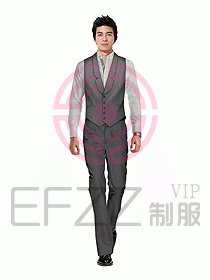 男職業(yè)裝馬夾設(shè)計(jì)圖026