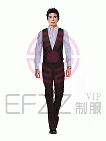 男職業(yè)裝馬夾設(shè)計(jì)圖027