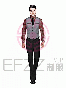 男職業(yè)裝馬夾設計圖032