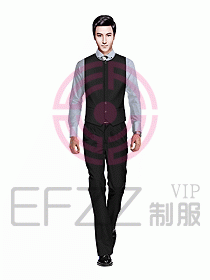 男職業(yè)裝馬夾設(shè)計(jì)圖045