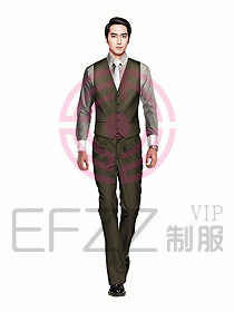 男職業(yè)裝馬夾設(shè)計(jì)圖073