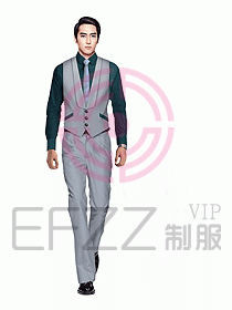 男職業(yè)裝馬夾設(shè)計(jì)圖110