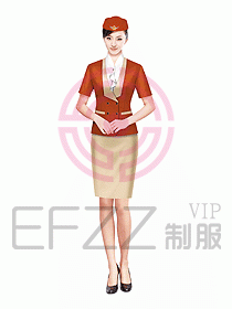空姐服裝設(shè)計效果圖382