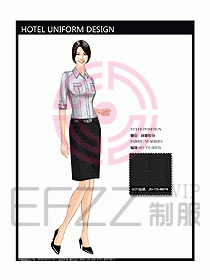 酒店總臺大堂制服設(shè)計圖421