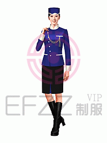 酒店門童制服設計效果圖654