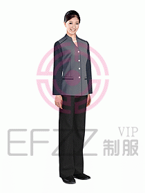 酒店客服服務員制服設計效果圖281