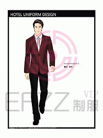 酒店經理服裝設計效果圖314