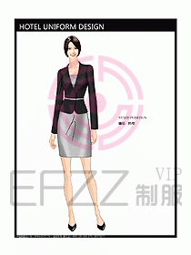 酒店經(jīng)理服裝設計效果圖322