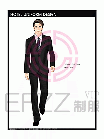 酒店經理服裝設計效果圖319