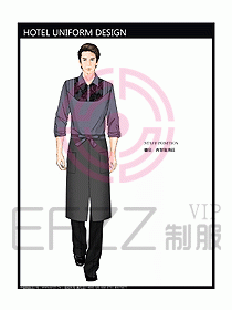 酒店西餐服務(wù)生制服設(shè)計圖761