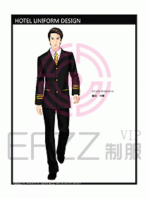 酒店門(mén)童行李生制服686