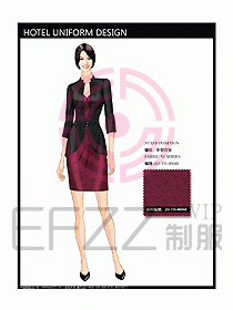 酒店中餐咨客制服設(shè)計(jì)圖580