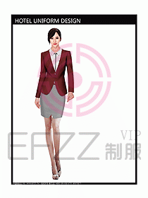 女時尚秋冬職業(yè)裝設計圖640