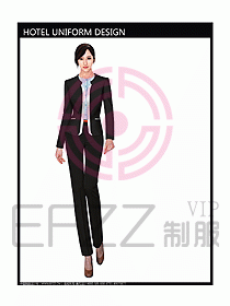 女時尚秋冬職業(yè)裝設(shè)計圖648
