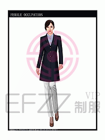 女職業(yè)裝大衣設(shè)計(jì)圖069