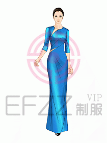 KTV夜總會(huì)咨客禮儀服裝200