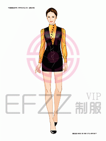 KTV男女服務員制服設計圖307