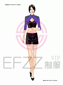 KTV男女服務(wù)員制服設(shè)計圖317