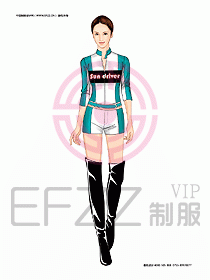 KTV男女服務(wù)員制服設(shè)計(jì)圖337