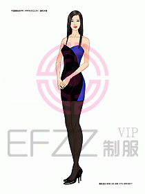KTV男女服務(wù)員制服設(shè)計圖421
