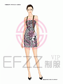 KTV男女服務(wù)員制服設(shè)計(jì)圖446