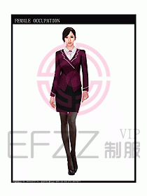 時(shí)尚職業(yè)女西服設(shè)計(jì)圖707
