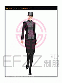 酒店門童制服設(shè)計圖738