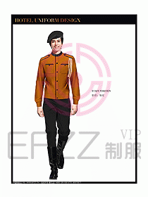 酒店行李生制服設(shè)計圖779