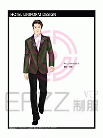 酒店大堂制服設(shè)計(jì)圖511