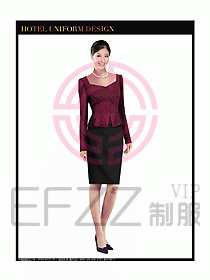 酒店大堂制服設(shè)計圖540