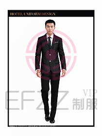 酒店大堂制服設(shè)計圖565