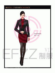 酒店大堂制服設(shè)計(jì)圖596