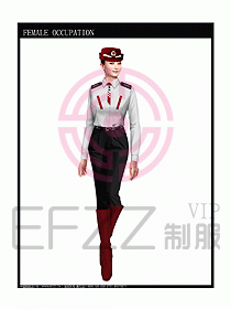 長(zhǎng)袖保安服制服設(shè)計(jì)圖302