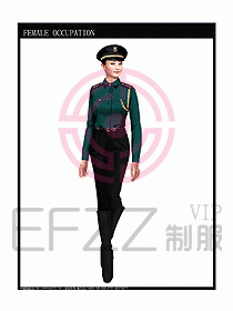 長袖保安服制服設計圖319